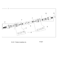 Drive Train, Drive Shaft, Front