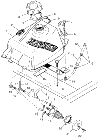 Fuel Tank Xplorer 400L