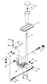 Gear Selector Trail Blazer