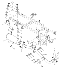 Exhaust System Sportsman 500 W97ch50a