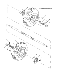 Wheel, Rear /Ab
