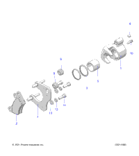 Brakes, Brake Caliper, Front