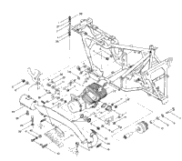 Engine & Muffler Mounting