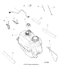 Body, Fuel Tank Asm