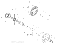Drive Train, Secondary Clutch