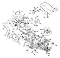 Rear Ca & Seat S98ch50e (4950135013A005)