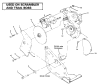 Right Hand Gearcase & Brake Mounting