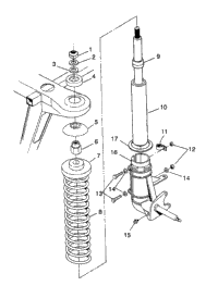 Strut Assembly 2X4 350L