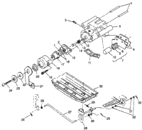 Rear Brake Scrambler 400L