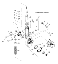 Suspension, Strut, Front