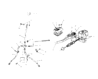 Controls Master Cylinder/Brake Line