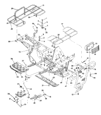 Frame Assembly W/ Racks 350 4X4 / W928139