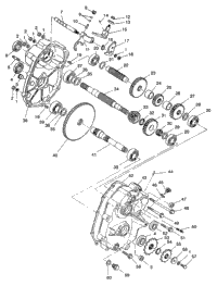 Gearcase Assembly 6X6 250