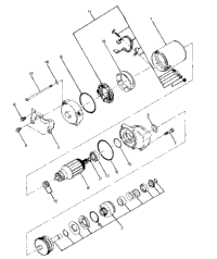 Starting Motor Assembly Updated 5/90