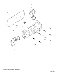 Drive Train, Clutch Cover And Ducting