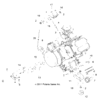 Engine, Mounting
