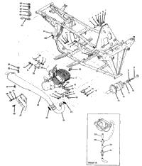 Engine & Muffler Mounting