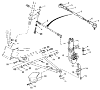Aarm/Strut Mounting 6X6 350L W938739