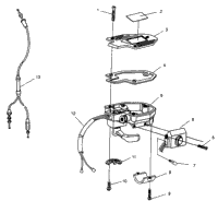 Controls Throttle Asm./Cable Scrambler