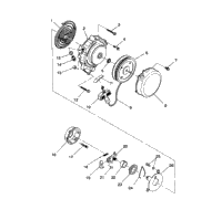 Recoil Starter 2X4 350L