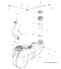 Body, Fuel Tank, Main