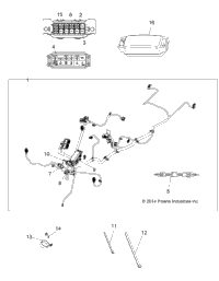 Electrical, Main Wire Harness