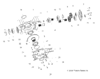 Drive Train, Mid Gearcase Internals
