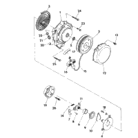 Recoil Starter Assembly 350 4X4 / W928139