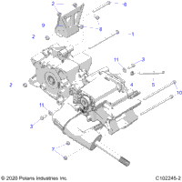 Drive Train, Main Gearcase Mounting