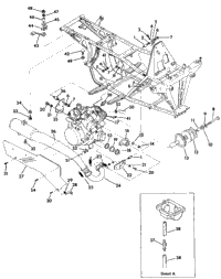Engine & Muffler Mounting 350 2X4