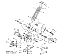 Swing Arm/Shock Mounting Magnum 2X4 (4926852685B010)