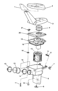 Air Box Assembly 6X6 250