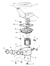 Air Box Assembly 2X4 400L