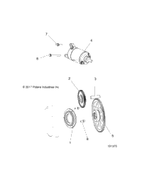 Engine, Starter Drive