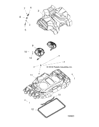 Engine, Cooling System, Fans And Shrouds