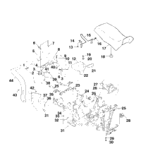 Rear Cab & Seat A99ch45ia