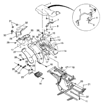 Rear Cab 4X4 350L / W938139