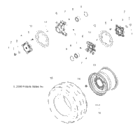 Wheel, Rear & Hub, Rear