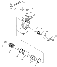Oil Pump Trail Blazer W97ba25c (4940124012D003)