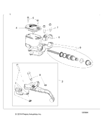 Brakes, Front Brake Lever & Master Cylinder