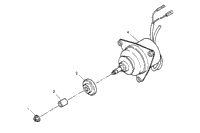 Fan Motor 4X4 400L