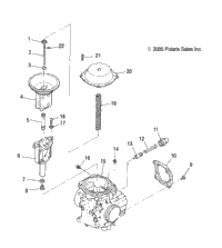 Engine, Carburetor, Upper
