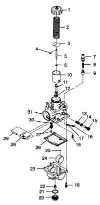 Carburetor Xplorer 400L