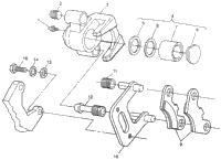 Front Brake Magnum 4X4 & Swedish Magnum 4X4 S968144
