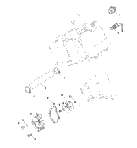 Water Pump A01bg50(Ab) (4963766376D008)