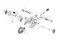 Swing Arm/Rear Gearcase Mounting A02cd32aa/Ab/Ac/Fb