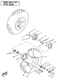 Front Wheel Assemblytrail Boss