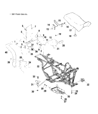 Rear Cab & Seat A02cd32aa/Ab/Ac/Fb