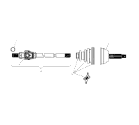 Drive Shaft A03cd32aa/Ab/Ac