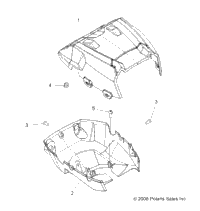 Body, Headlight Pod